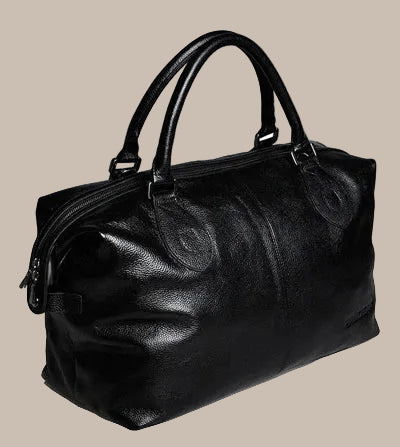 Large Leather Travel Bag