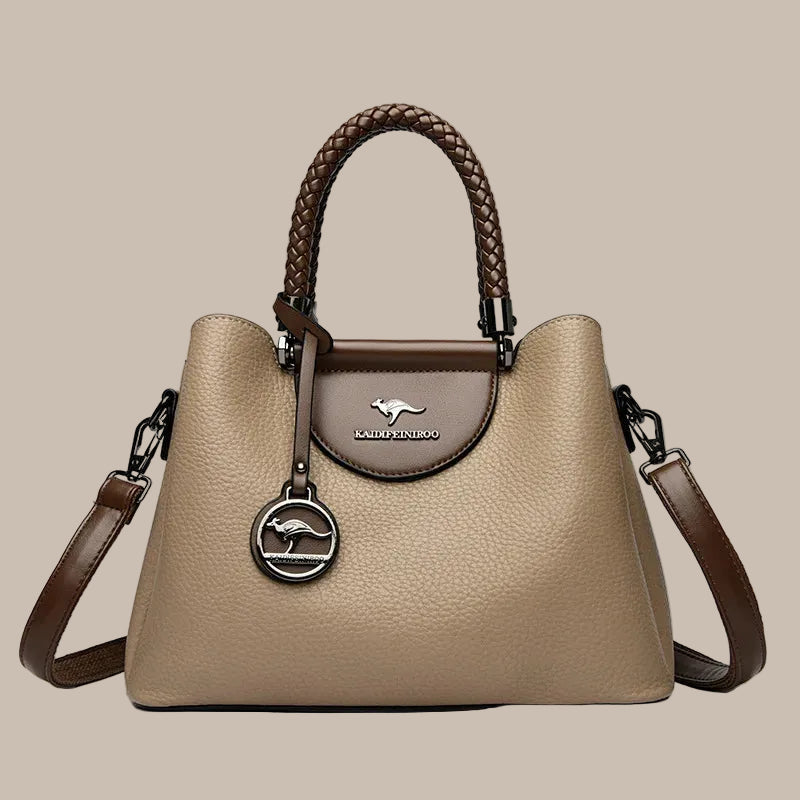 Medium PU Leather Tote