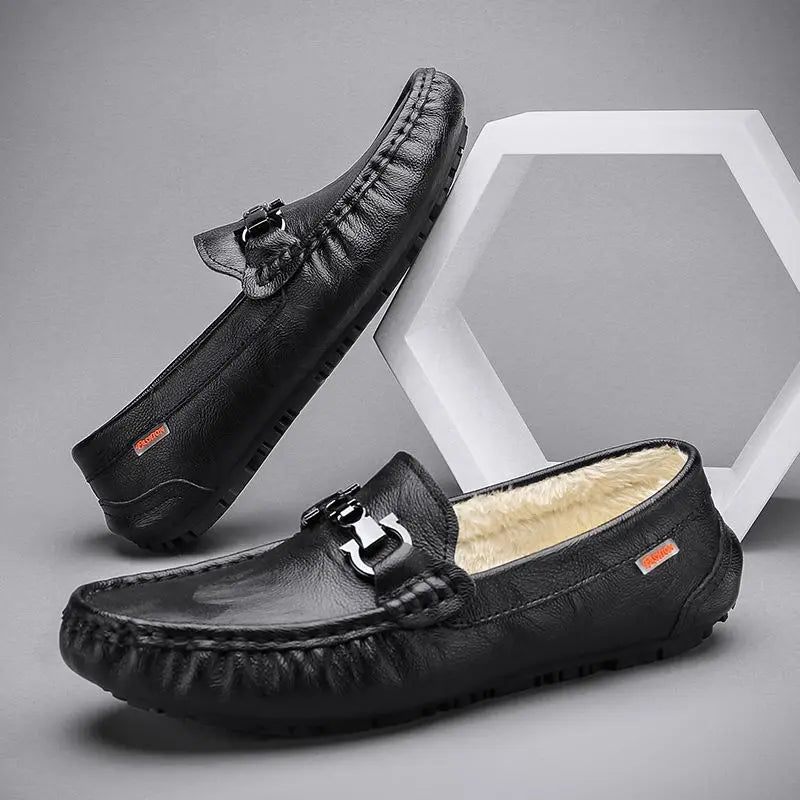 Men’s Cow Suede Loafers