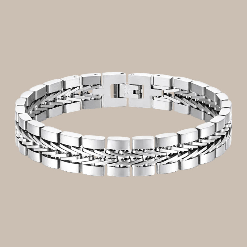 Gold-Plated Cuban Toggle Bracelet