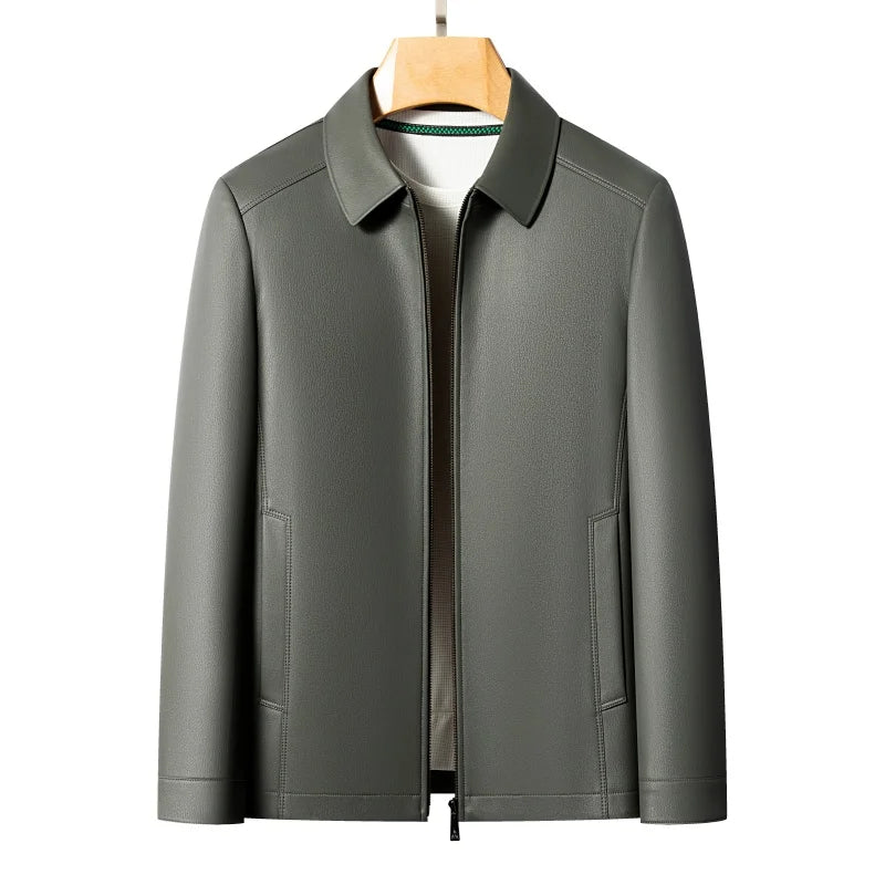 Men’s Sheepskin Leather Jacket