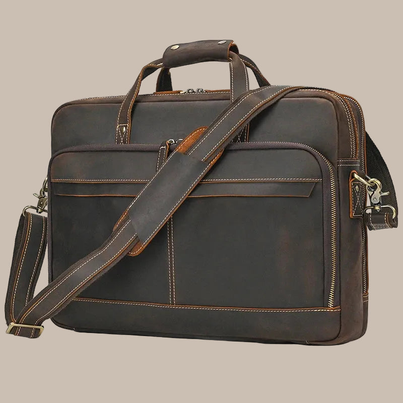 Cowhide Business Bag