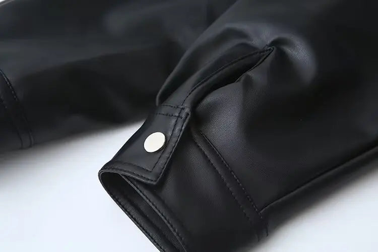 Leather Bomber Jacket
