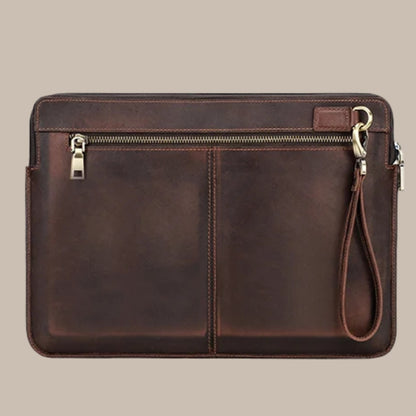 Luxury Crazy Horse Laptop Bag