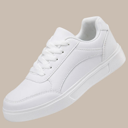 Leather Platform Sneakers