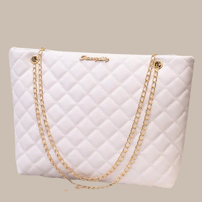 Women's PU Box Tote Bag