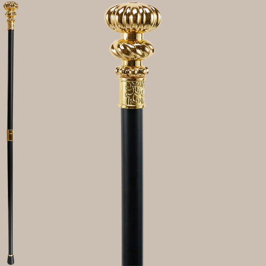 Carved Metal Fashion Stick