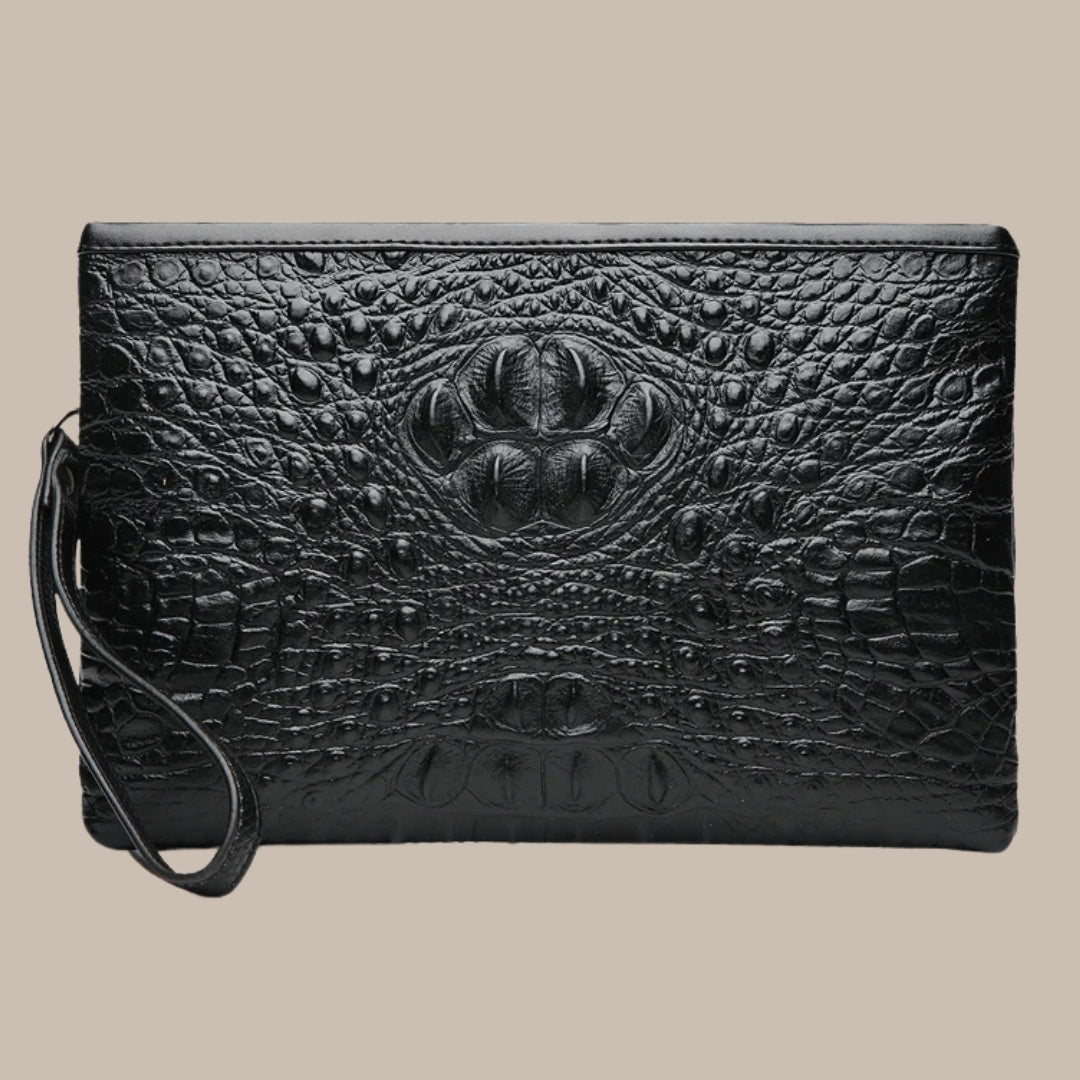 Genuine Cowhide Clutch Bag