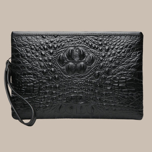 Genuine Cowhide Clutch Bag