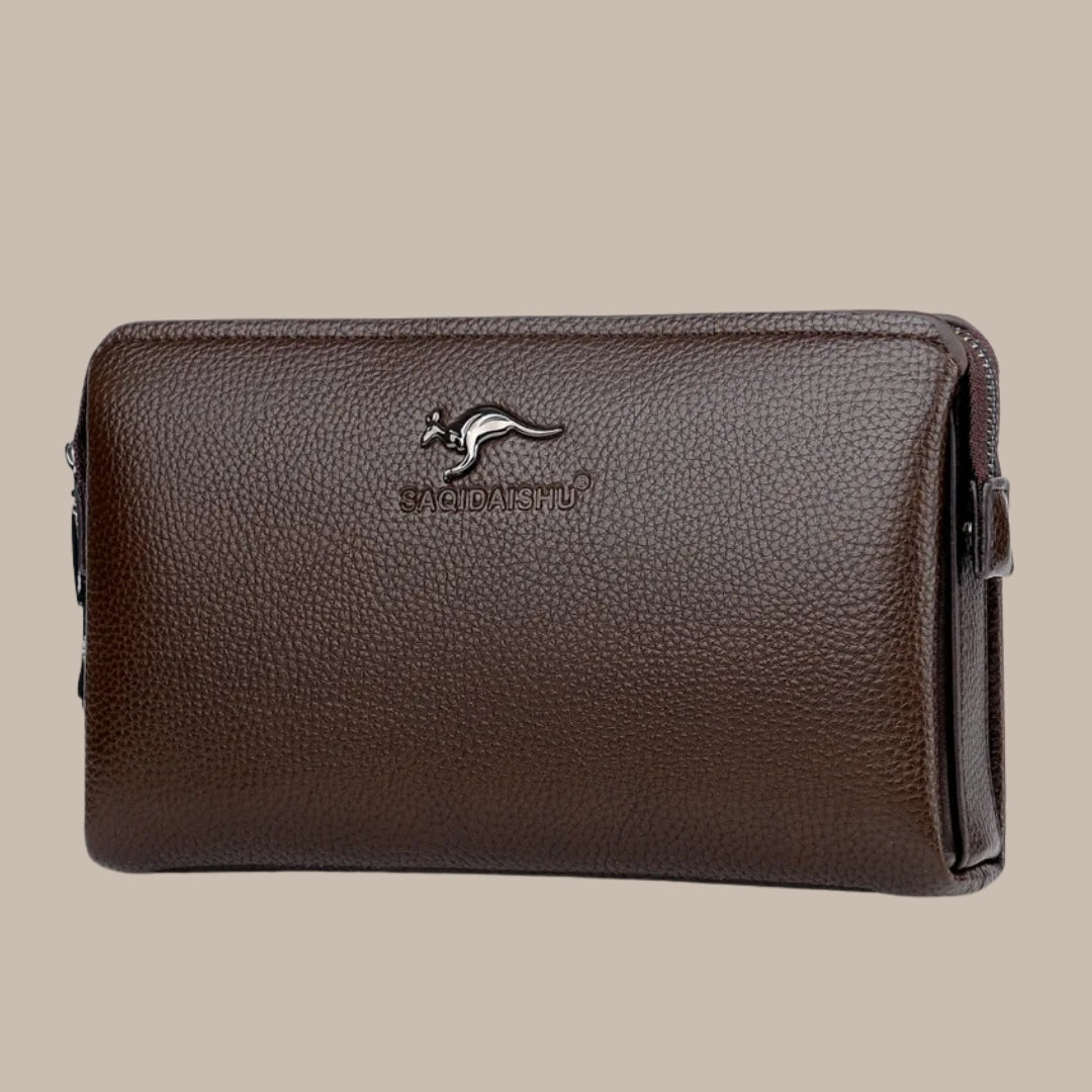 Leather Long Purse Bag