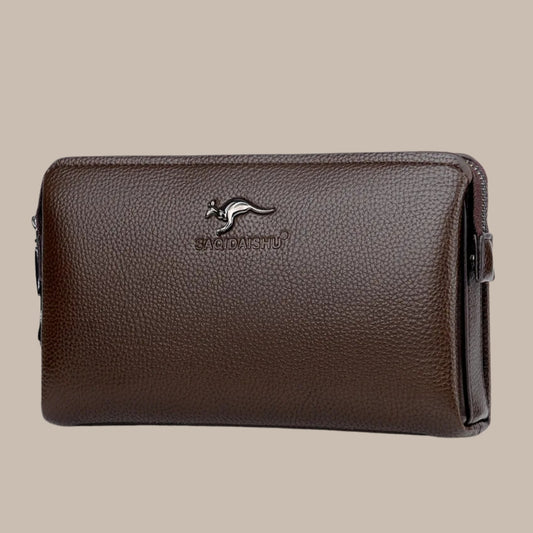 Leather Long Purse Bag