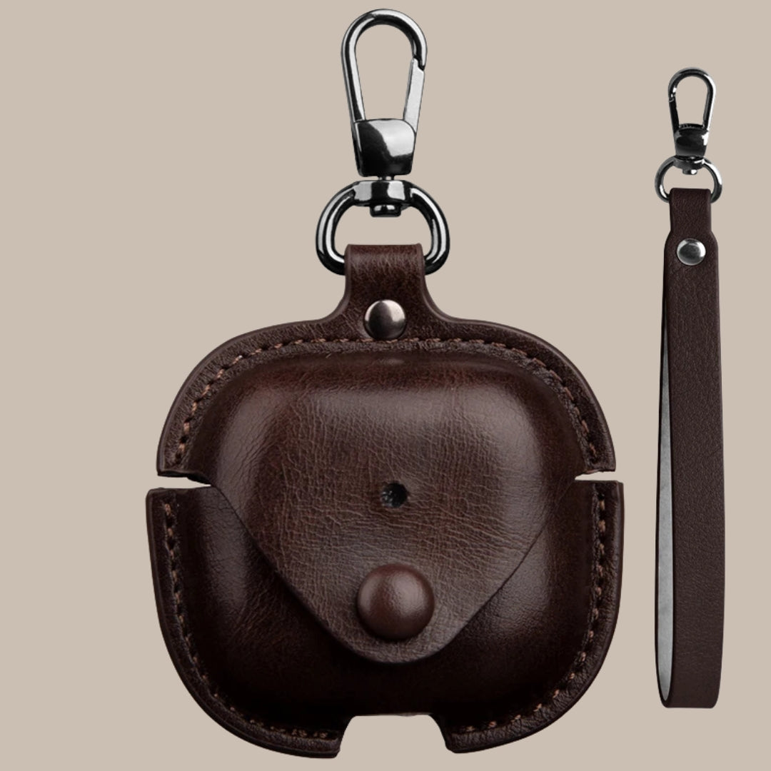 Retro Leather AirPods Case