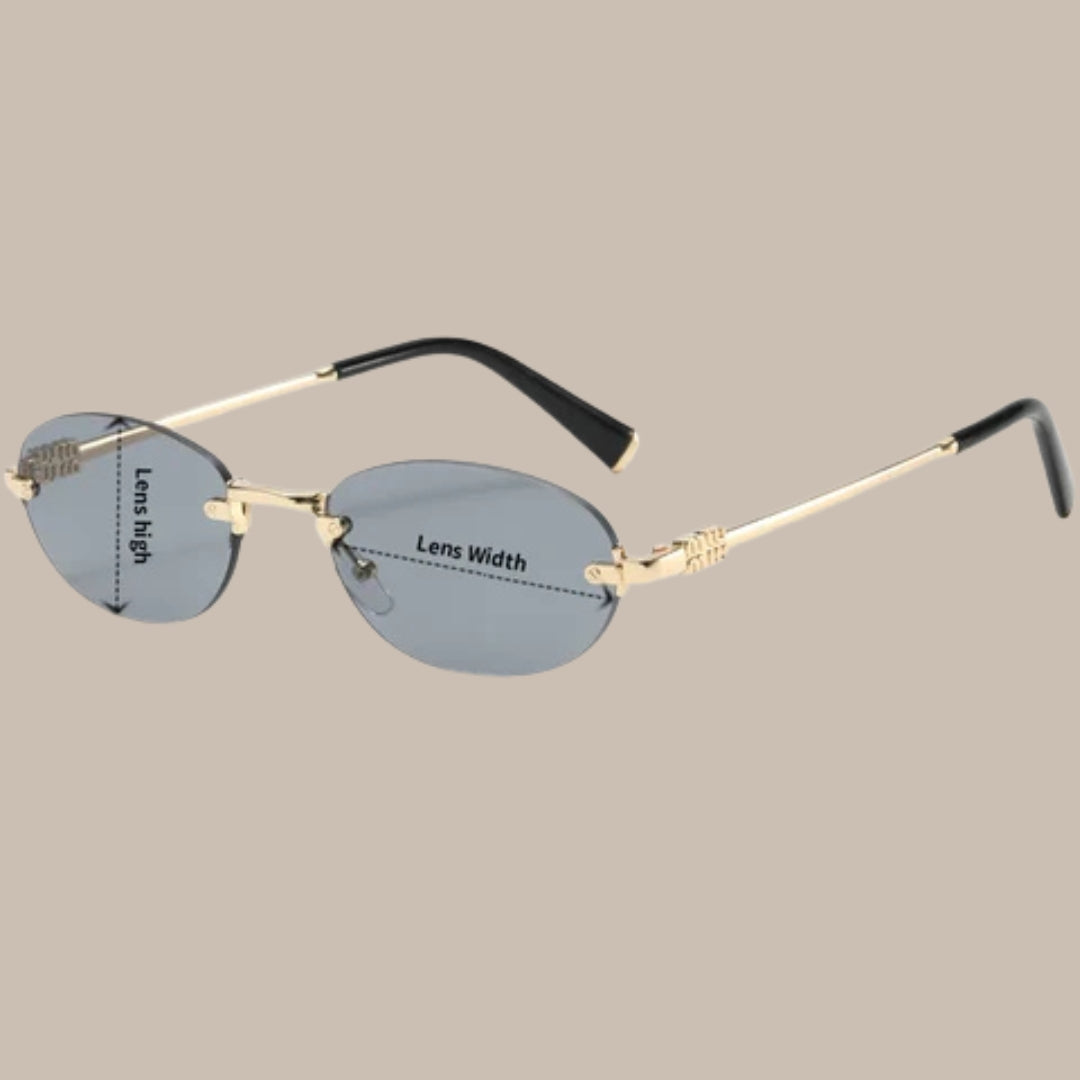 Rimless Fashion Sunglasses