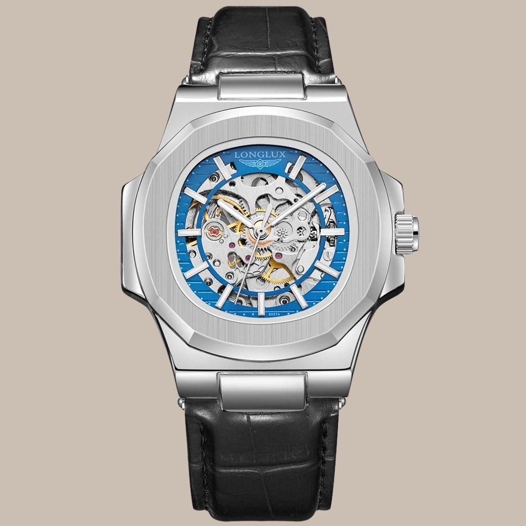 Simple Leather Strap Timepiece