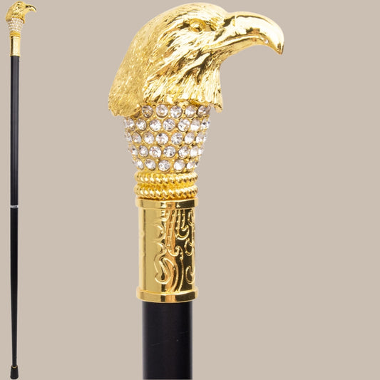 White Luxury Walking Stick