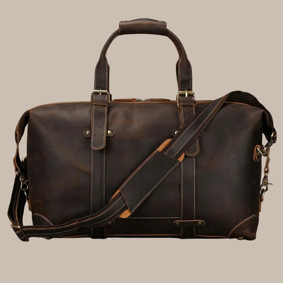 Big Capacity Leather Duffle