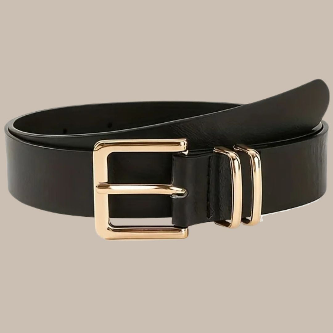 Women's Wide Adjustable PU Belt
