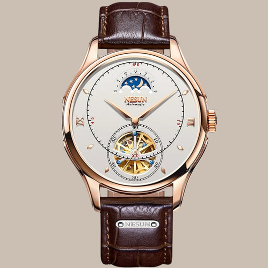 Luxury Skeleton Sapphire Watch