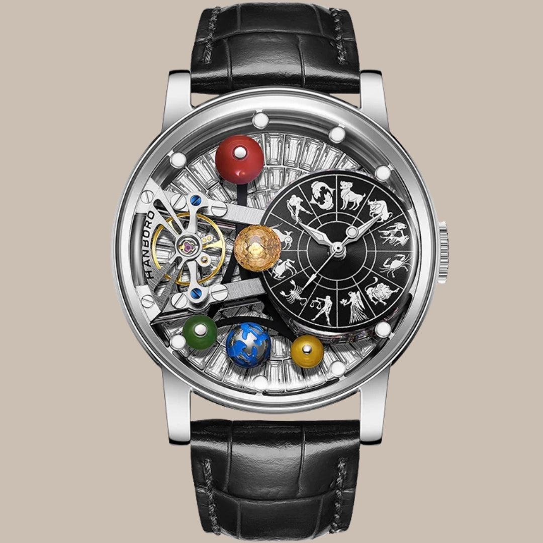 Rotatable Crystal Men’s Watch