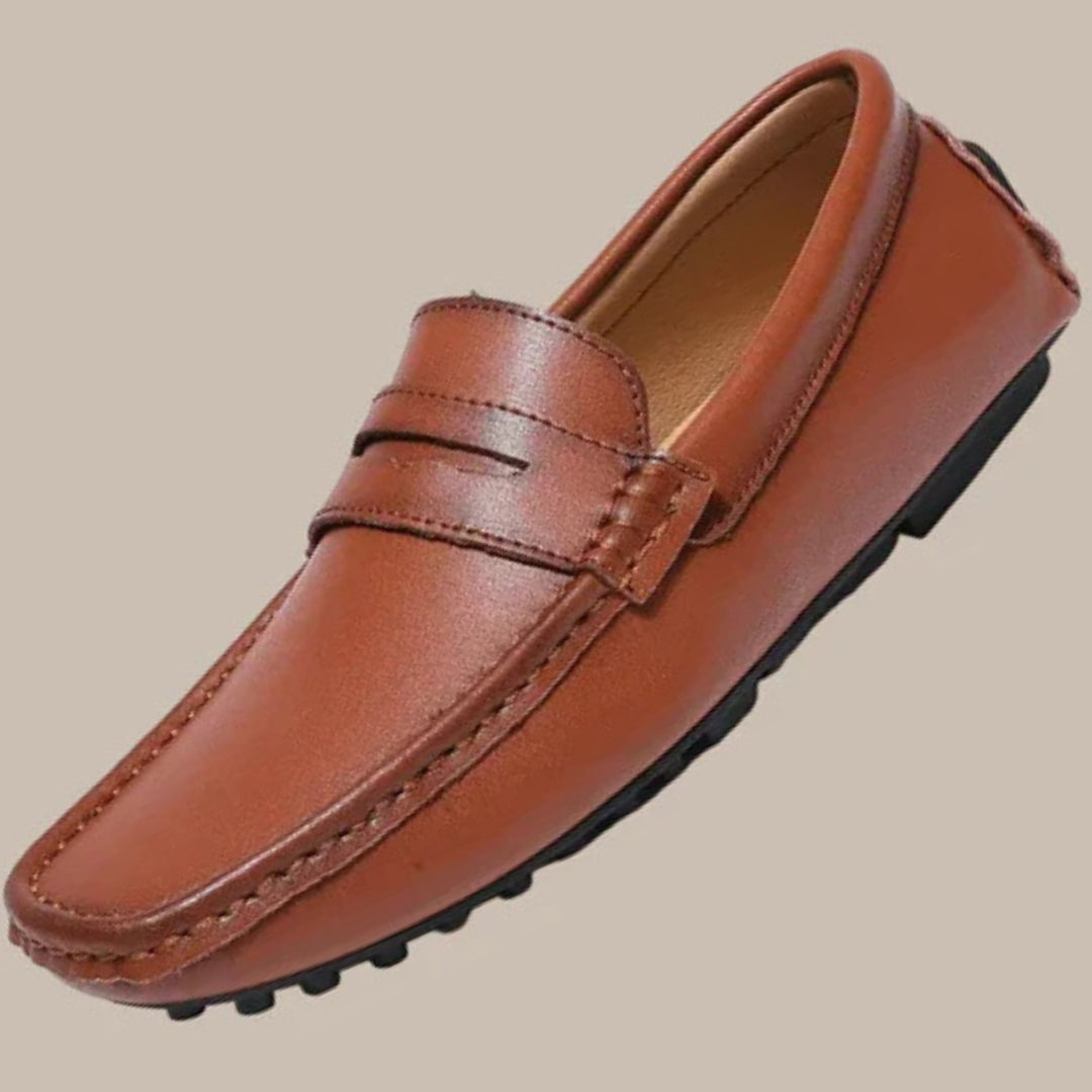 Men’s Split Leather Loafers