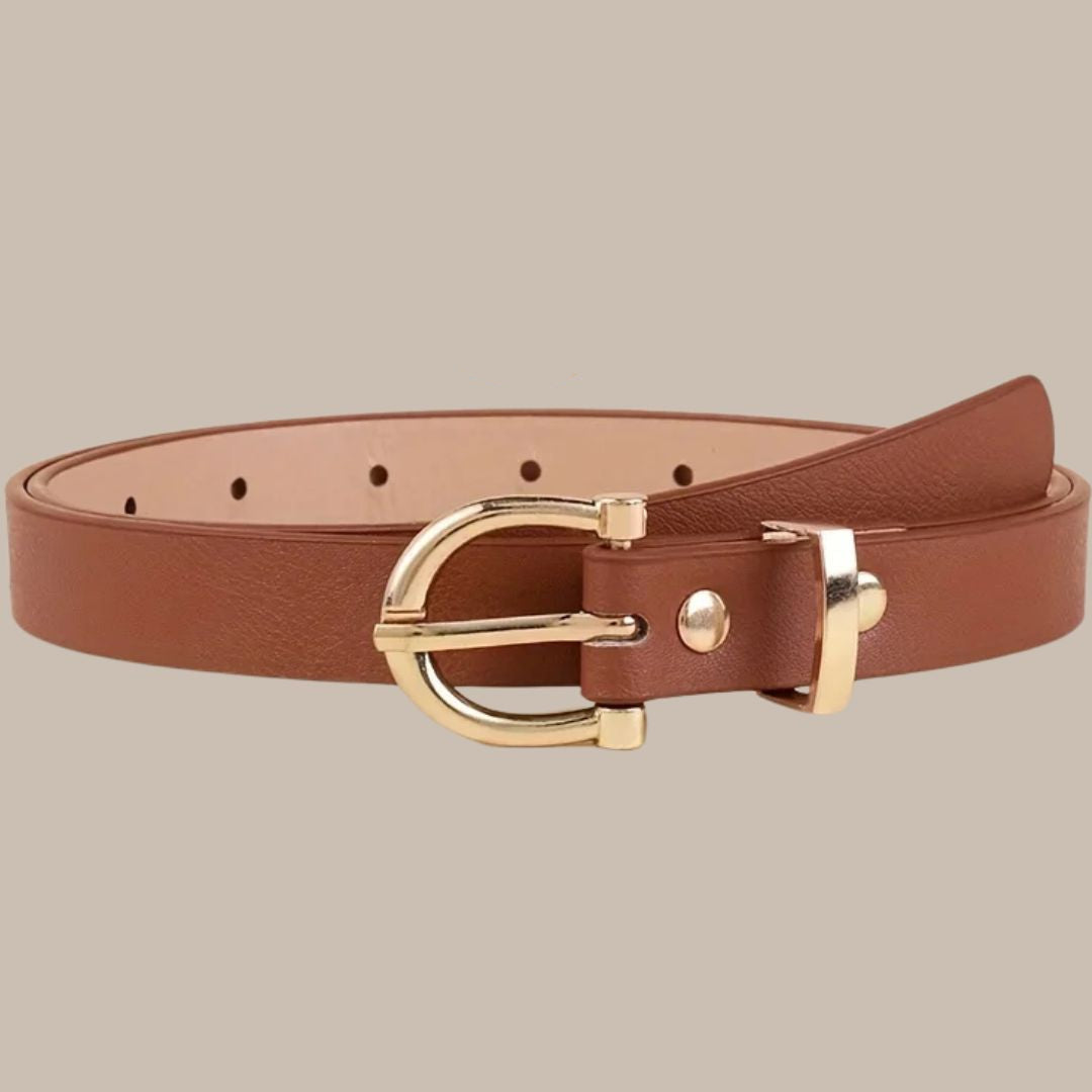 5pcs Women Skinny Belt Set