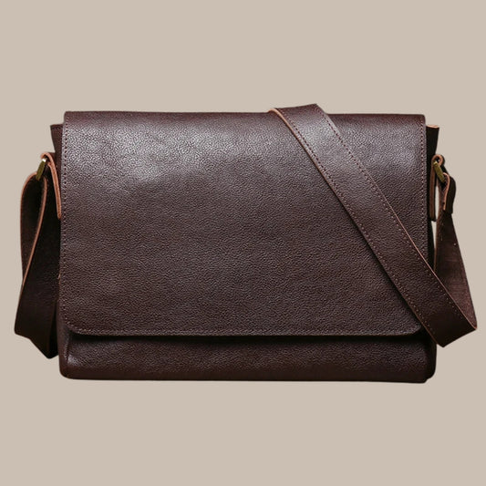 Men’s Leather Shoulder Bag