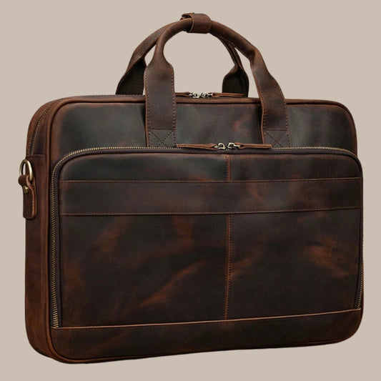 Cowhide Business Bag