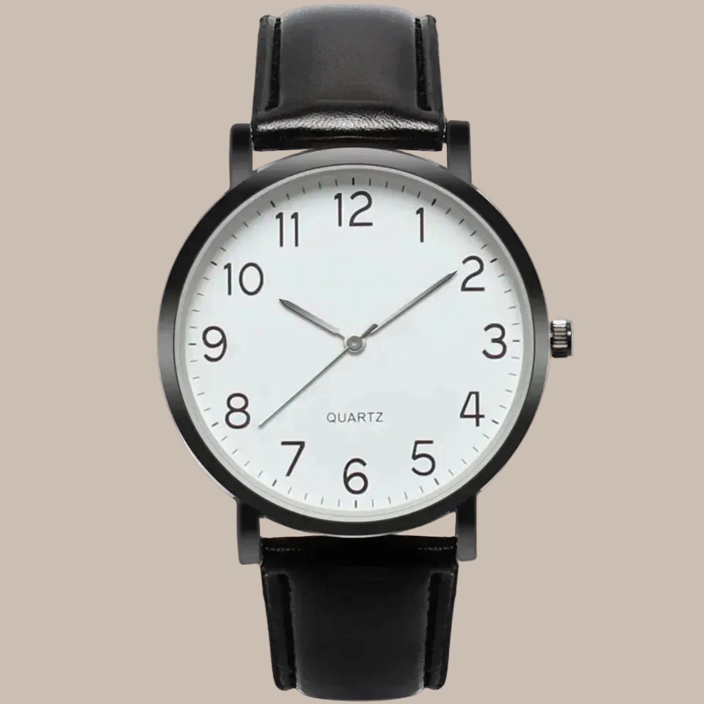 Men's Simple Business Leather Watch