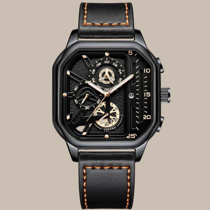 Men's Square Luxury Watch