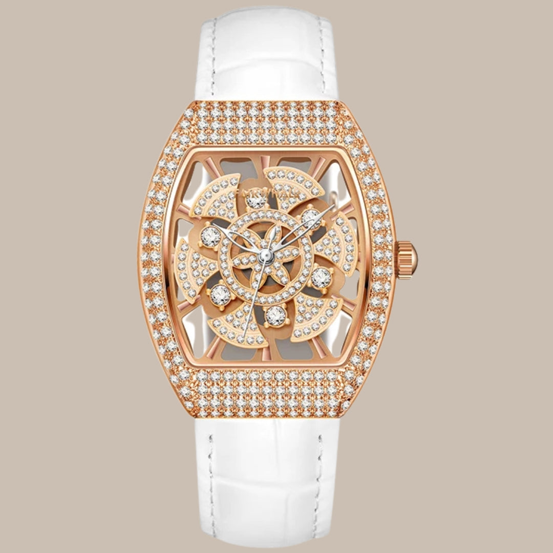 Luxury Diamond Quartz Watch