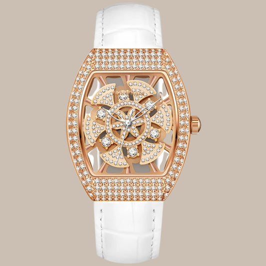 Luxury Diamond Quartz Watch