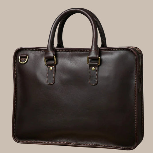 Vintage Cowhide Laptop Bag
