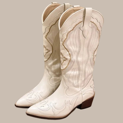 Embroidered Cowboy Boots