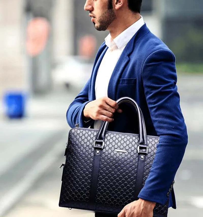 Genuine Leather Business Bag