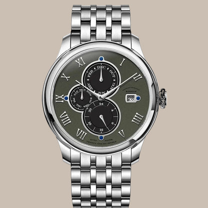 50M Waterproof Leather Watch