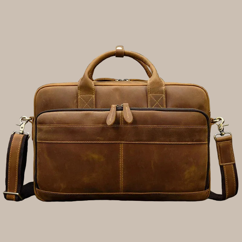 Cowhide Business Bag