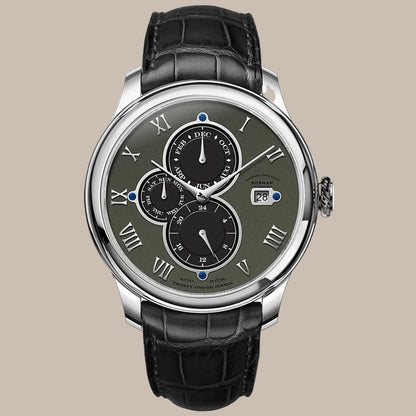 50M Waterproof Leather Watch