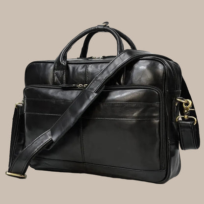 Cowhide Business Bag