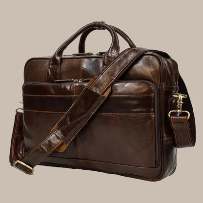 Cowhide Business Bag