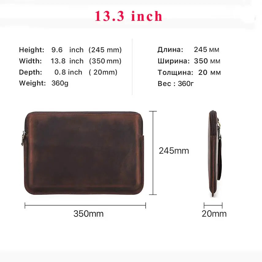 Men’s Leather Laptop Bag