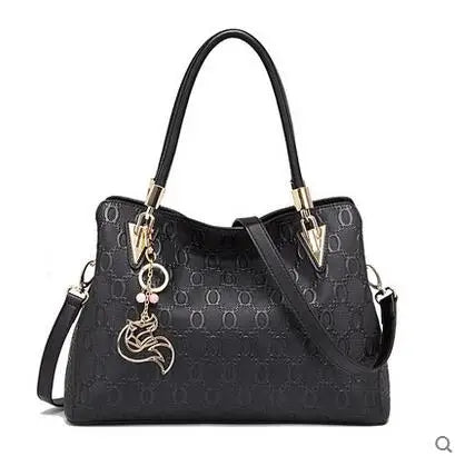 Split Leather Shoulder Bag