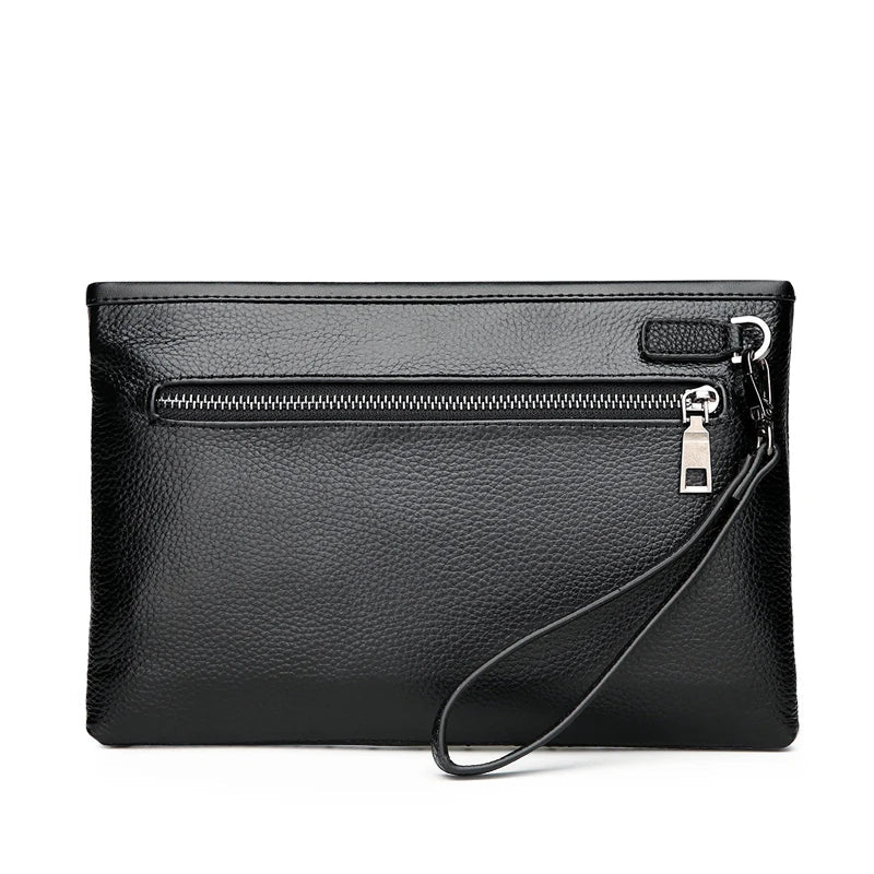 Genuine Cowhide Clutch Bag