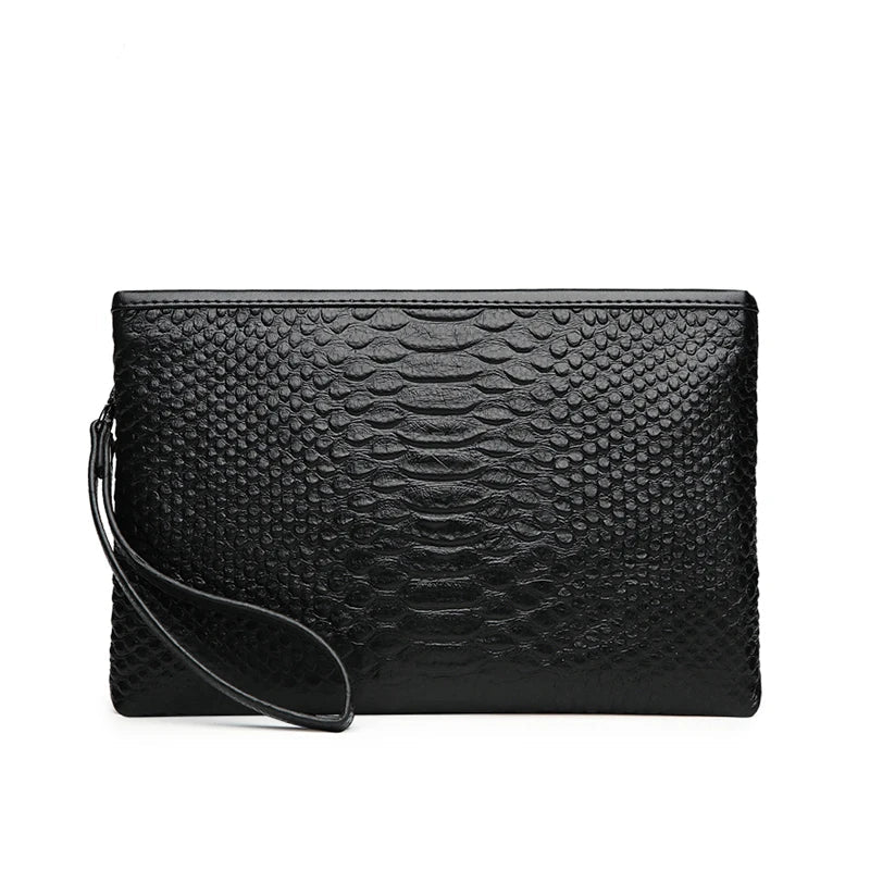 Genuine Cowhide Clutch Bag