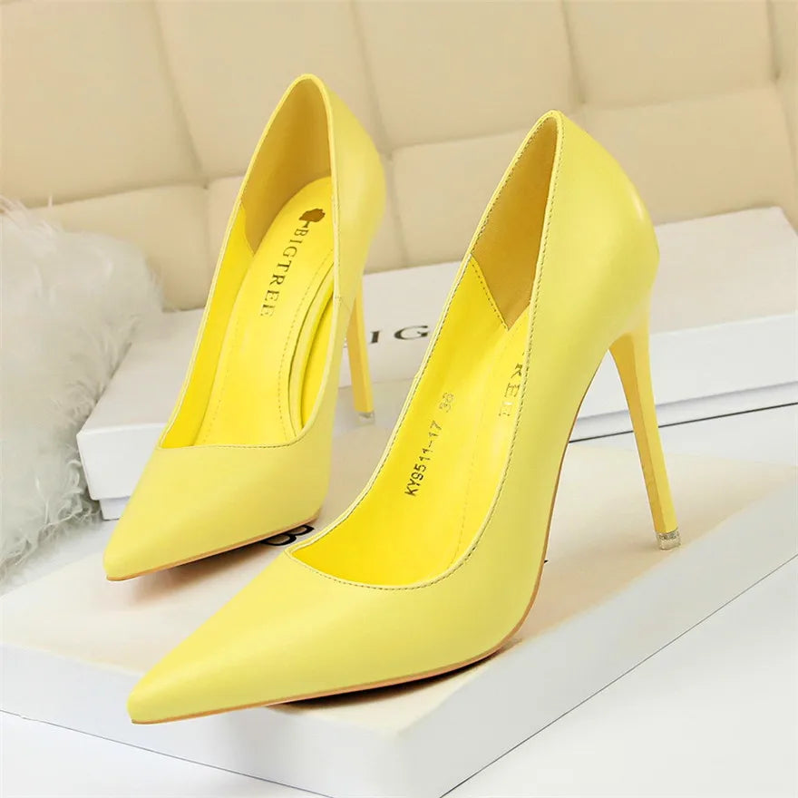 Candy Color Slip-On Shoes