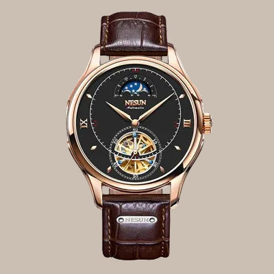 Luxury Skeleton Sapphire Watch
