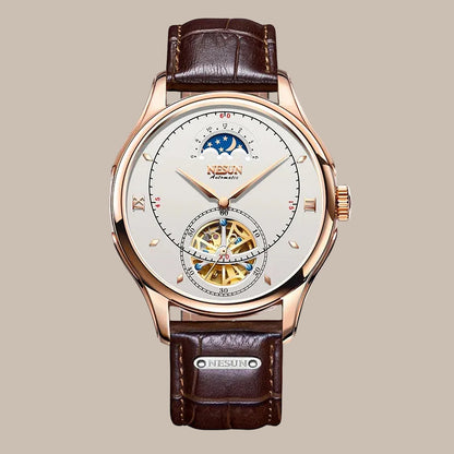 Luxury Skeleton Sapphire Watch