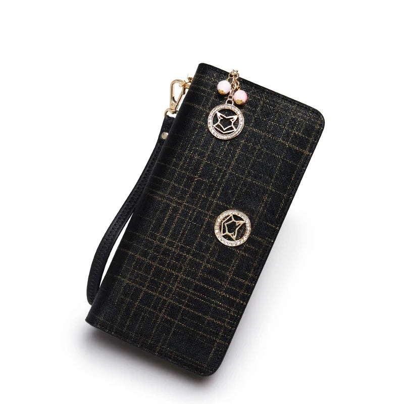 Fashion Zipper Long Wallet