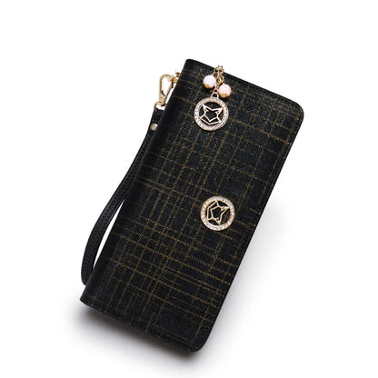 Fashion Zipper Long Wallet