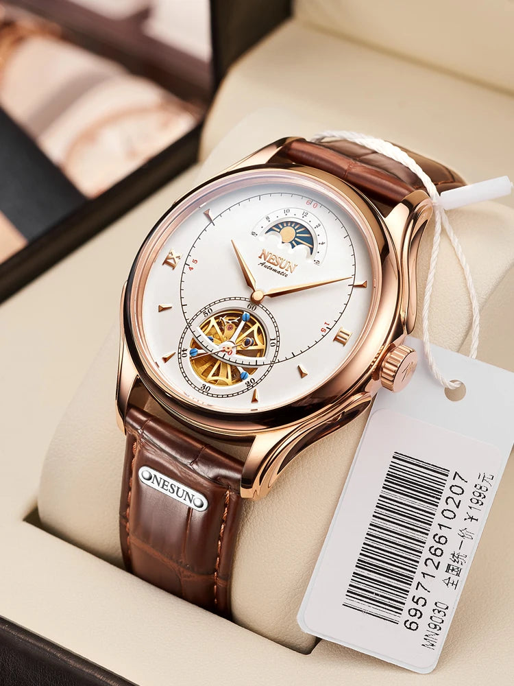 Luxury Skeleton Sapphire Watch