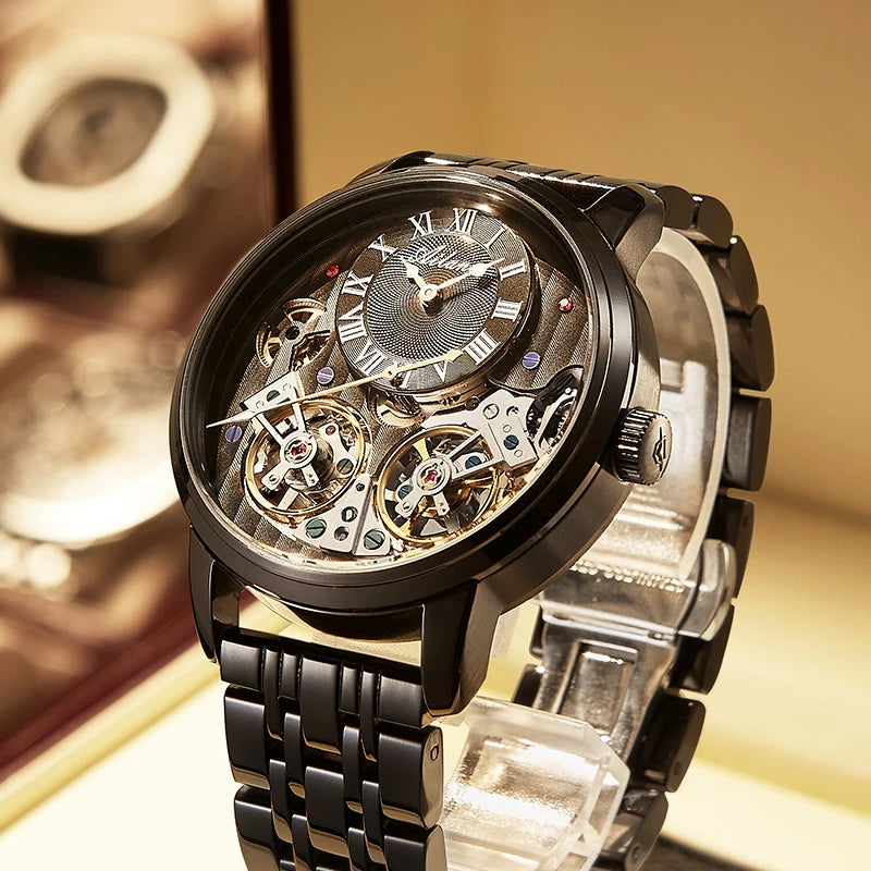Automatic Double Tourbillon